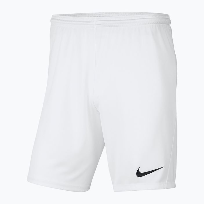 Spodenki piłkarskie dziecięce Nike Dri-Fit Park III Knit Short Jr white/black