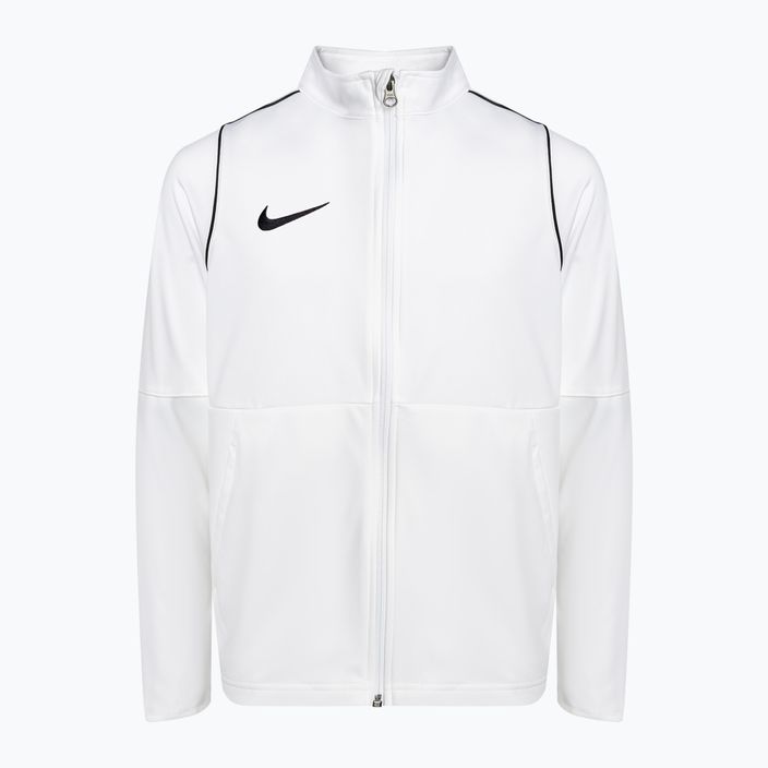 Bluza piłkarska dziecięca Nike Dri-FIT Park 20 Knit Track white/black/black
