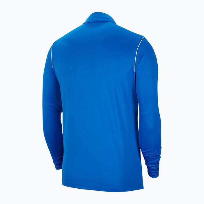 Bluza piłkarska dziecięca Nike Dri-FIT Park 20 Knit Track royal blue/white/white 2