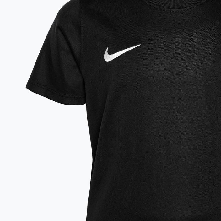 Komplet piłkarski dziecięcy Nike Dri-FIT Park Little Kids black/black/white 4
