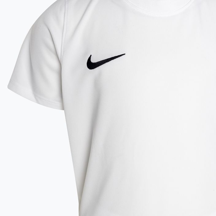 Komplet piłkarski dziecięcy Nike Dri-FIT Park Little Kids white/white/black 4