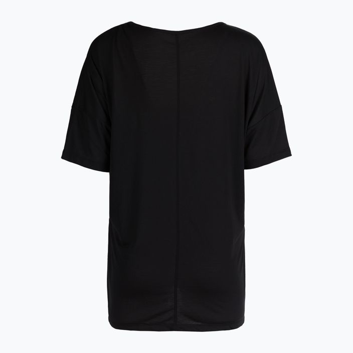 Koszulka damska Nike NY Dri-Fit Layer Top black/dk smoke grey 2