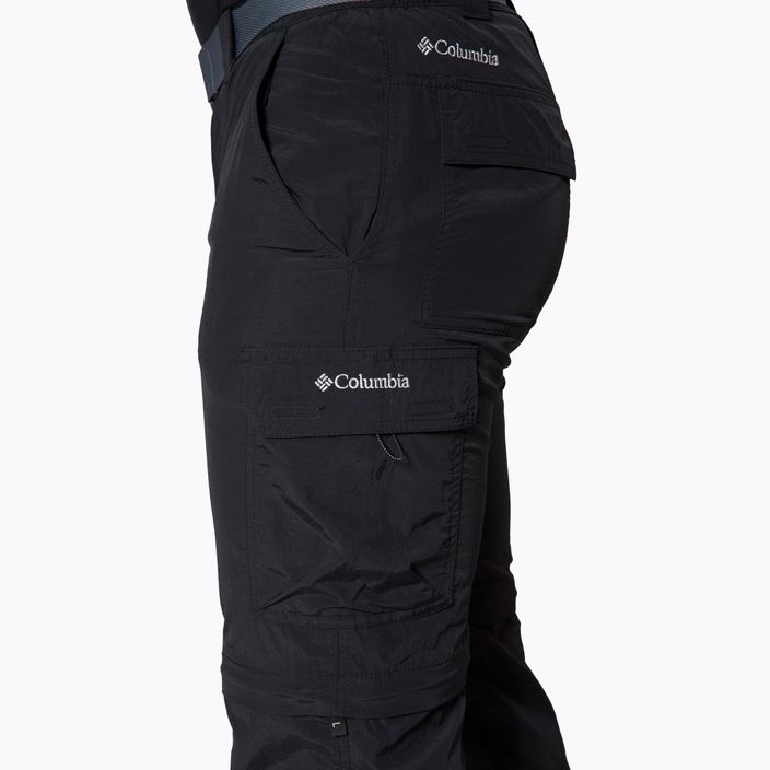 Spodnie trekkingowe męskie Columbia Silver Ridge II Convertible black 4