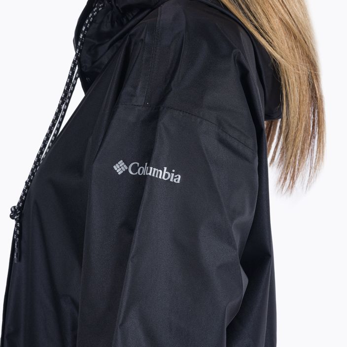 Płaszcz przeciwdeszczowy damski Columbia Splash Side black 5