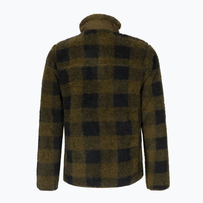 Bluza męska Columbia Winter Pass Print Fleece olive green check 9