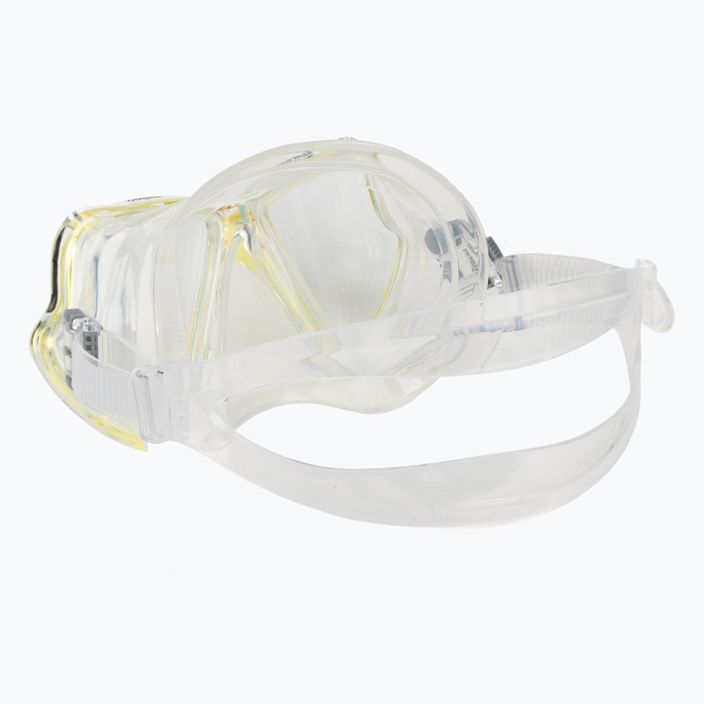 Maska do snorkelingu Mares Wahoo yellow/clear 4