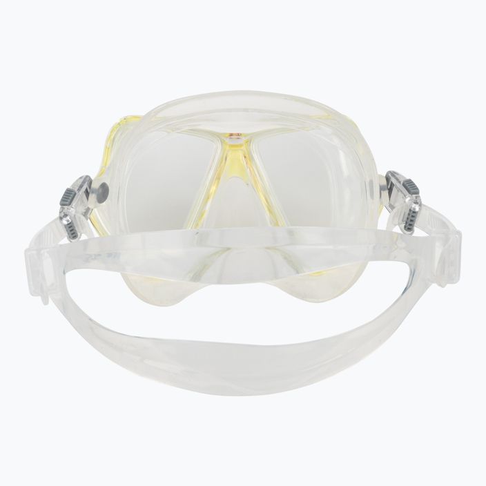Maska do snorkelingu Mares Wahoo yellow/clear 5