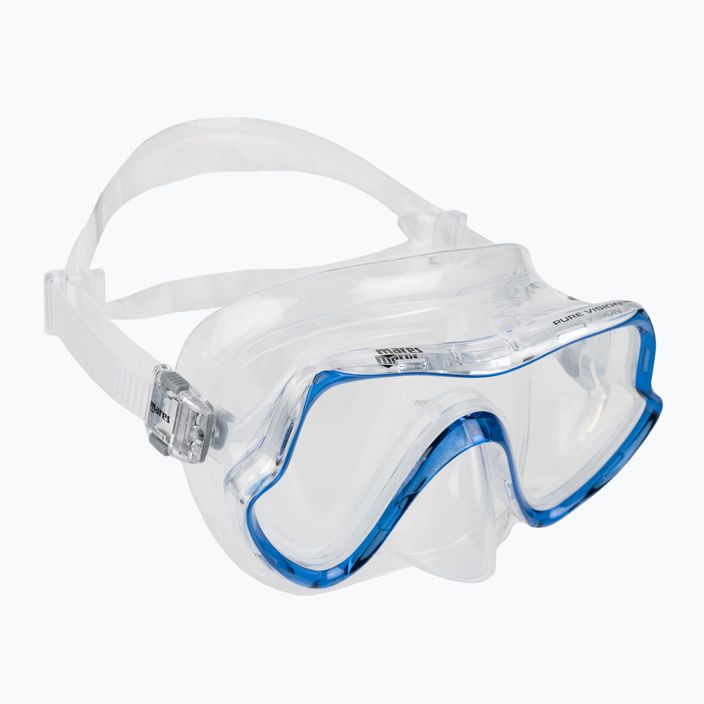 Maska do snorkelingu Mares Pure Vision clear/blue