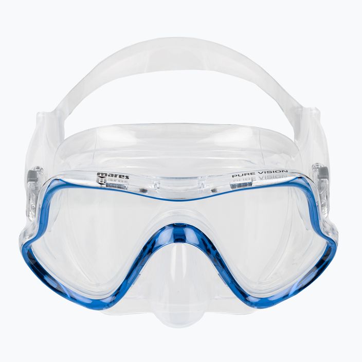 Maska do snorkelingu Mares Pure Vision clear/blue 2