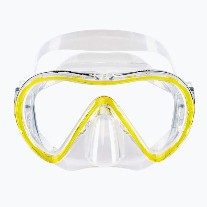 Maska do snorkelingu Mares Vento yellow/clear 2