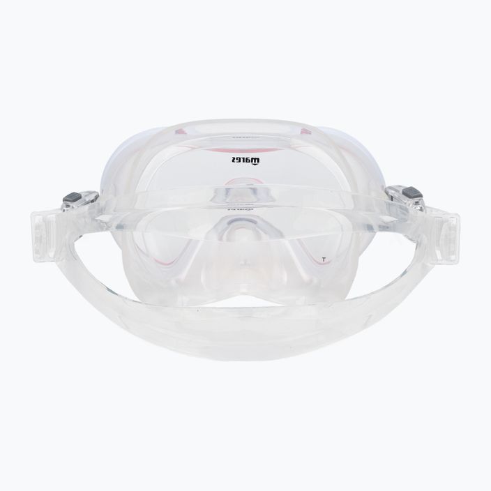 Maska do snorkelingu dziecięca Mares Vento SC clear/pink 5