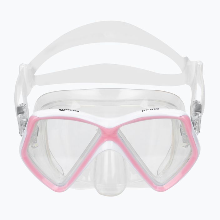 Maska do nurkowania dziecięca Mares Pirate clear/pink 2