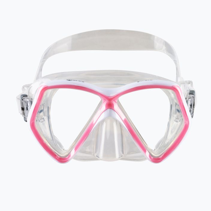 Maska do nurkowania dziecięca Mares Pirate clear/pink 7