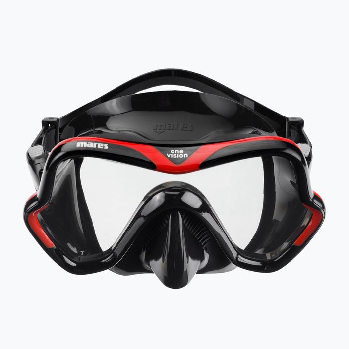 Maska do nurkowania Mares One Vision black/red 2