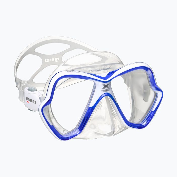 Maska do nurkowania Mares X-Vision clear/blue 6