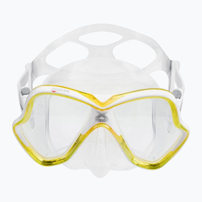 Maska do nurkowania Mares X-Vision clear/yellow 2