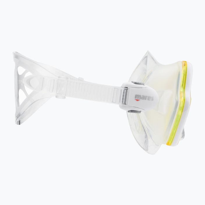 Maska do nurkowania Mares X-Vision clear/yellow 3
