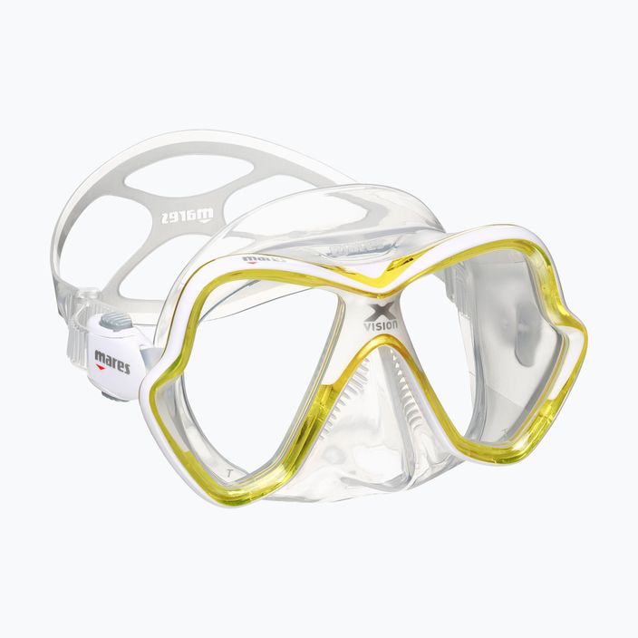 Maska do nurkowania Mares X-Vision clear/yellow 6