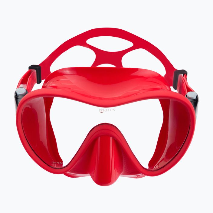 Maska do nurkowania Mares Tropical red 2