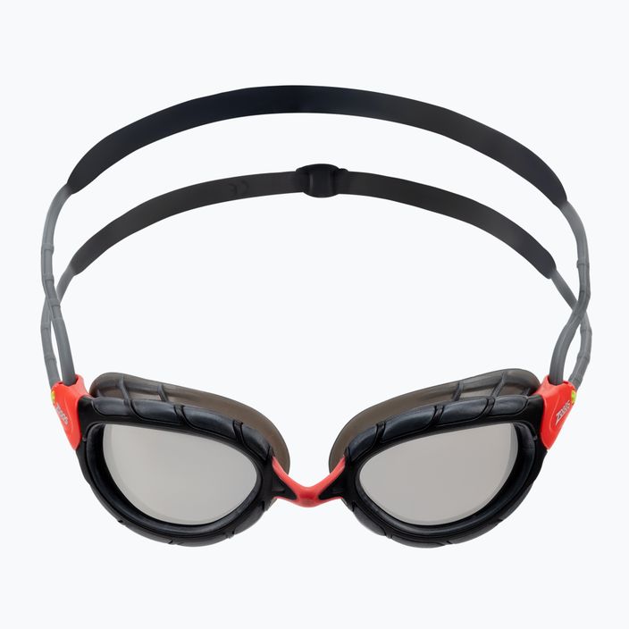 Okulary do pływania Zoggs Predator Titanium red/grey/mirrored smoke 2