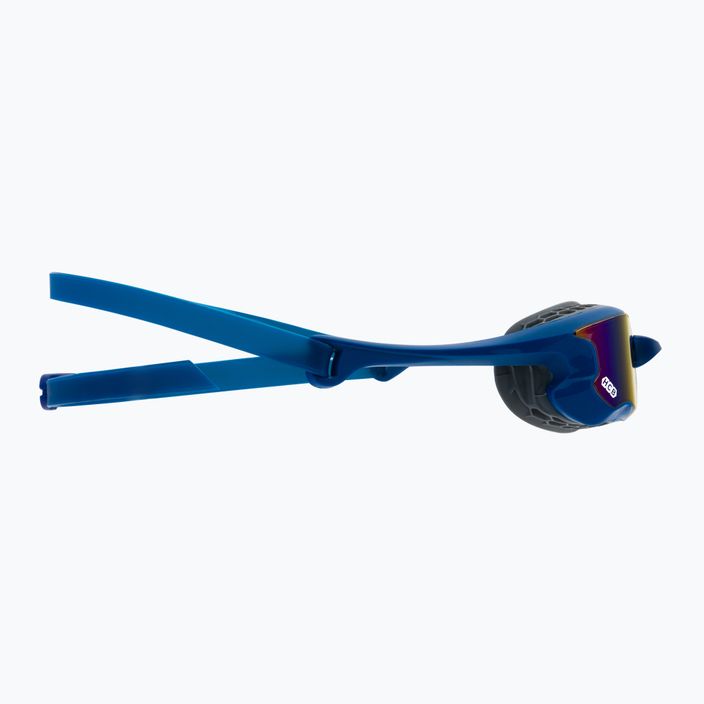 Okulary do pływania Zoggs Raptor HCB Titanium blue/grey/mirror dark blue 3