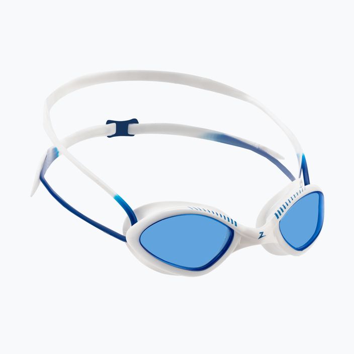 Okulary do pływania Zoggs Tiger white/blue/tint blue
