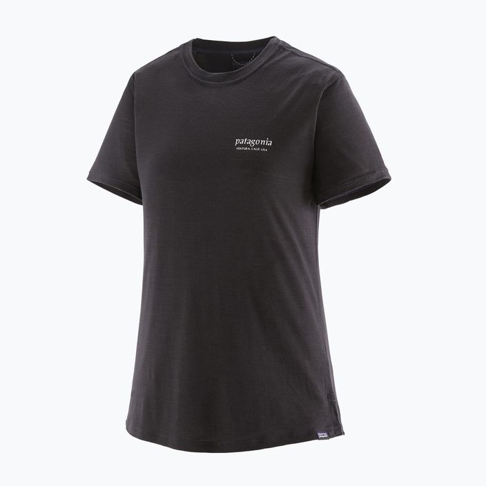 Koszulka damska Patagonia Cap Cool Merino Blend Graphic Shirt heritage header/black 4