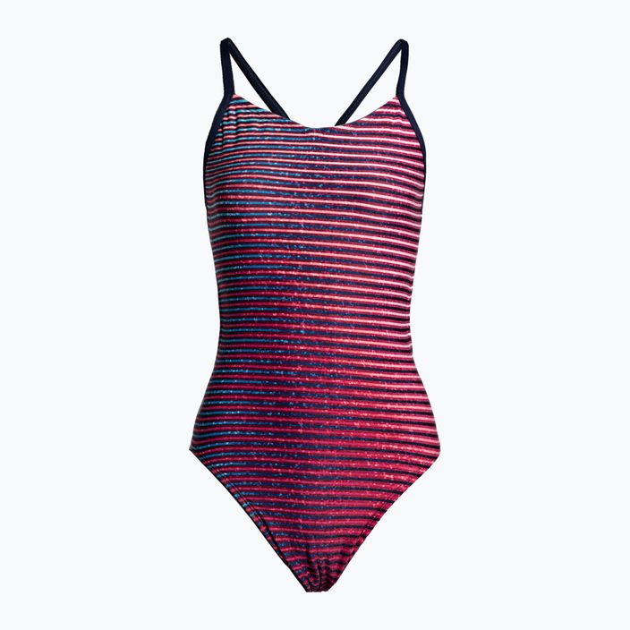Strój pływacki jednoczęściowy damski TYR Flux Cutoutfit pink