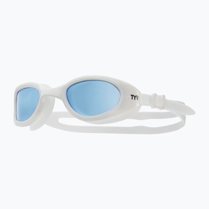 Okulary do pływania TYR Special Ops 2.0 Polarized Non-Mirrored white/blue 6
