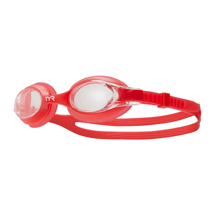 Okulary do pływania dziecięce TYR Swimple clear/red 2