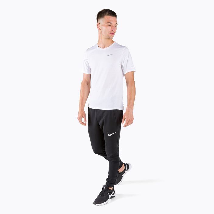 Koszulka męska Nike Dri-Fit Miler white/reflective silv 2
