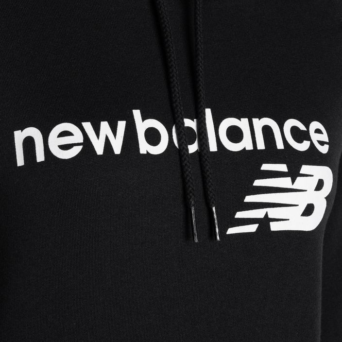 Bluza damska New Balance Core Fleece Hoodie black 3