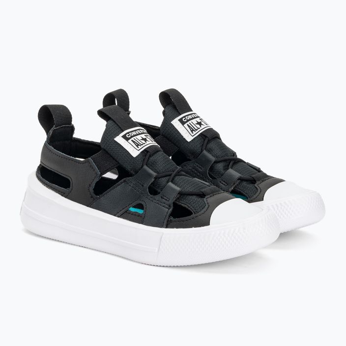 Sandały dziecięce Converse Ultra Sandal Slip black/black/white 4