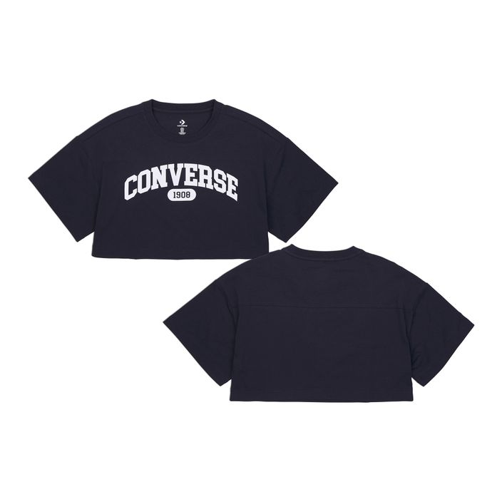 Top  damski Converse Sporty Cropped 10027253-A01 converse black 2