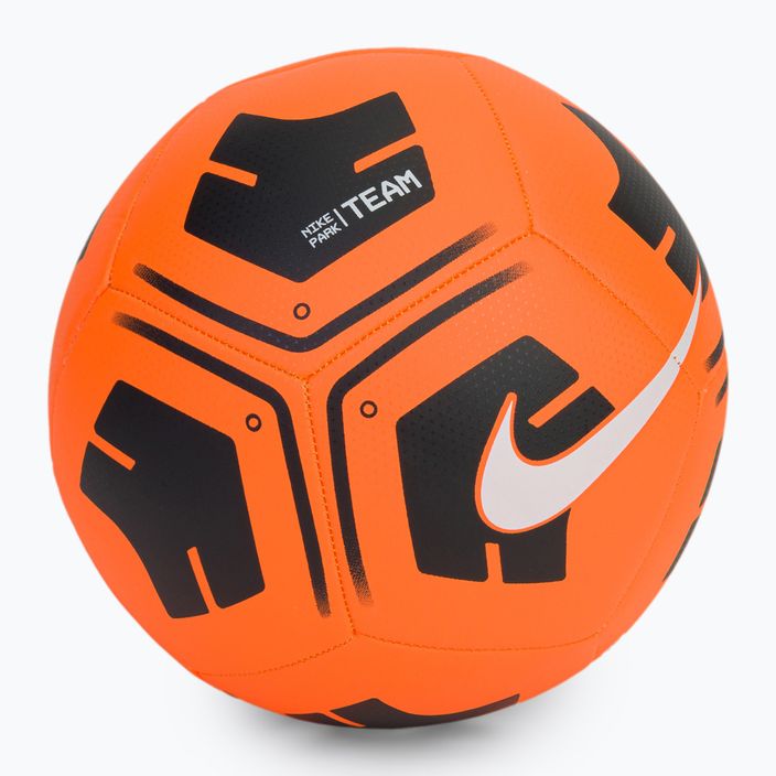 Piłka do piłki nożnej Nike Park Team orange/black rozmiar 5 2