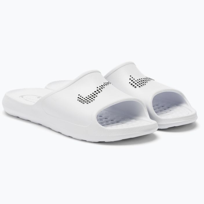 Klapki męskie Nike Victori One Shower Slide white/black 5