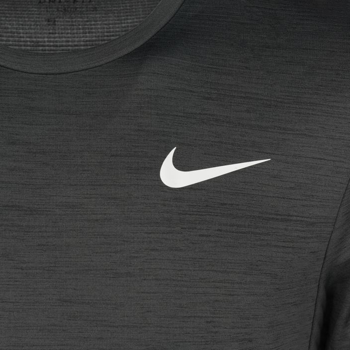 Koszulka męska Nike Top Hyper Dri-Fit Veneer black/iron gret/htr/white 3