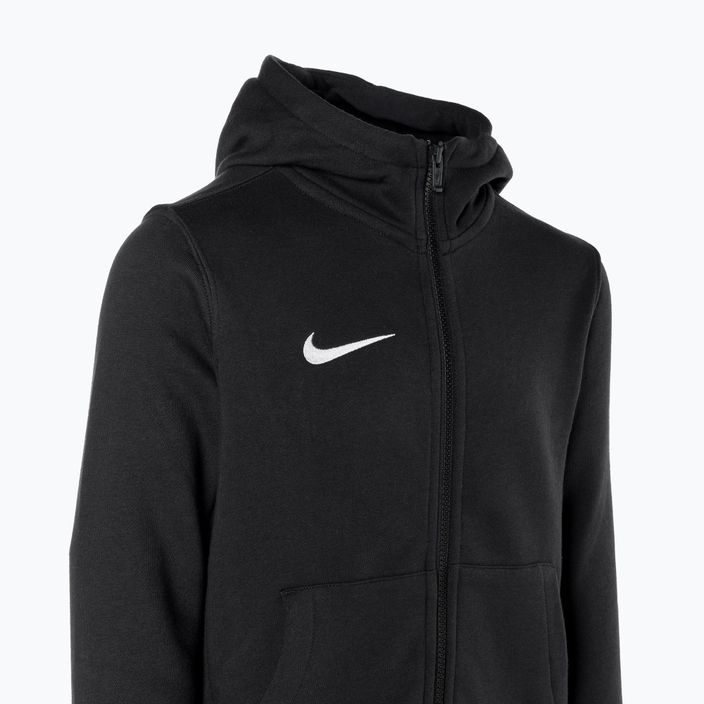Bluza dziecięca Nike Park 20 Full Zip Hoodie black/white 3