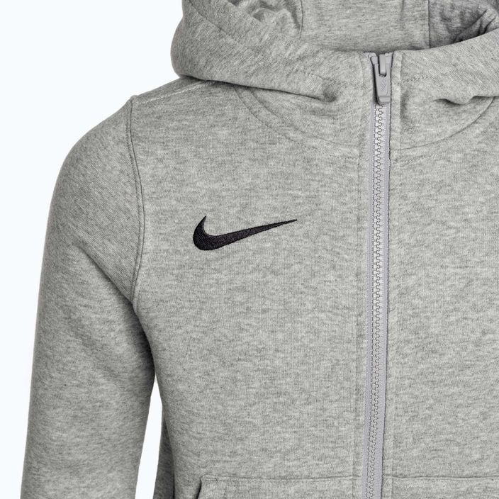 Bluza dziecięca Nike Park 20 Full Zip Hoodie dk grey heather/black 3