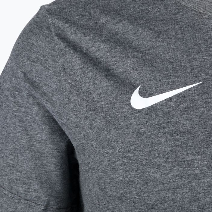 Koszulka piłkarska męska Nike Dri-Fit Park 20 charcoal heather/white 3
