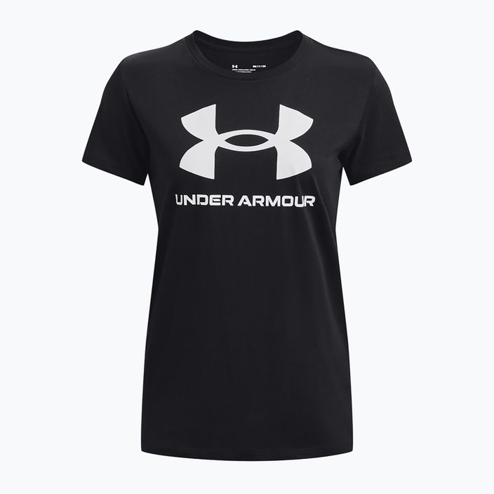 Koszulka damska Under Armour Rival Logo black/white 8