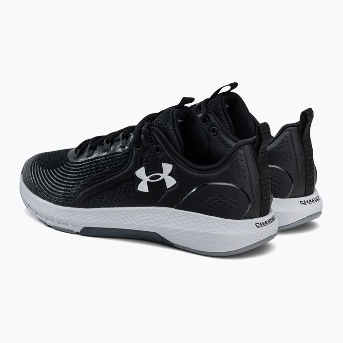 Buty treningowe męskie Under Armour Charged Commit Tr 3 black/white/white 3