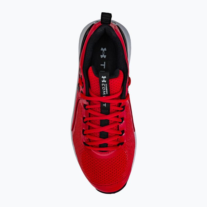 Buty treningowe męskie Under Armour harged Commit Tr 3 red/halo gray/black 6