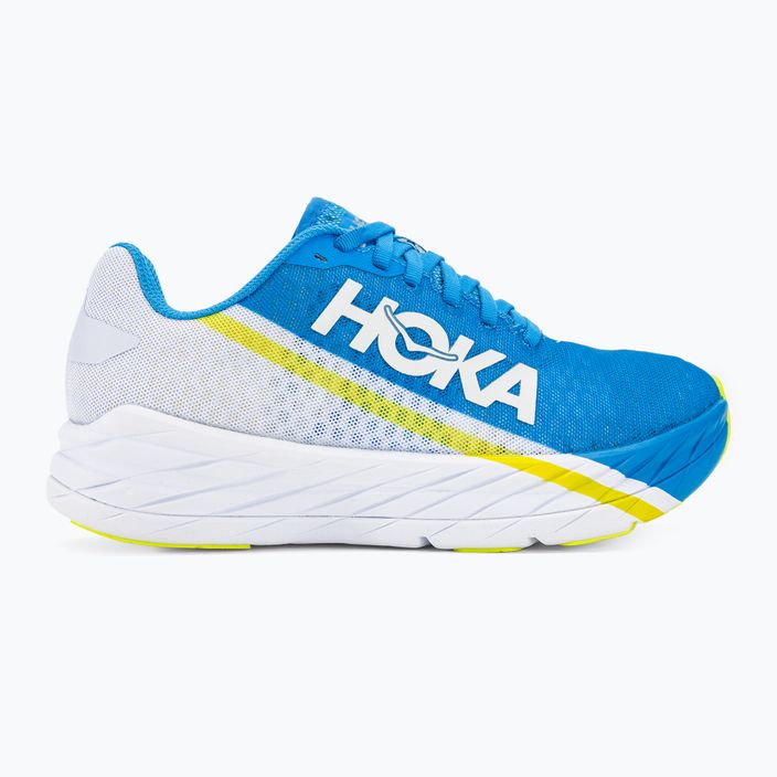 Buty do biegania HOKA Rocket X white/diva blue 2