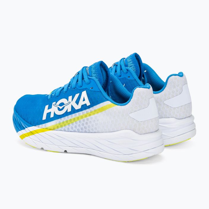 Buty do biegania HOKA Rocket X white/diva blue 3