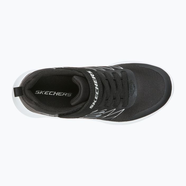 Buty dziecięce SKECHERS Microspec Texlor black/silver 11