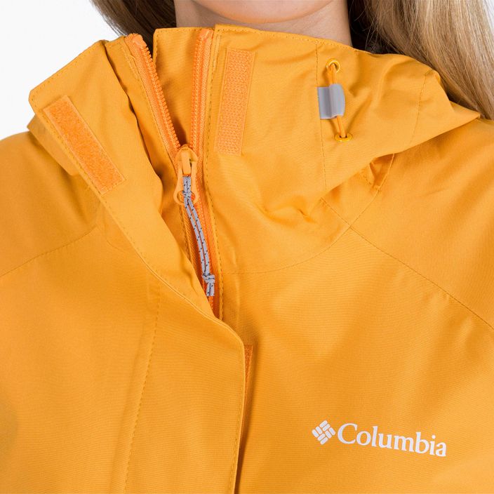 Kurtka przeciwdeszczowa damska Columbia Earth Explorer mango 5
