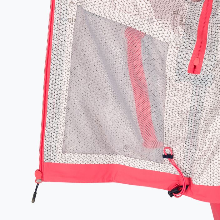 Kurtka przeciwdeszczowa damska Columbia Omni-Tech Ampli-Dry blush pink 12