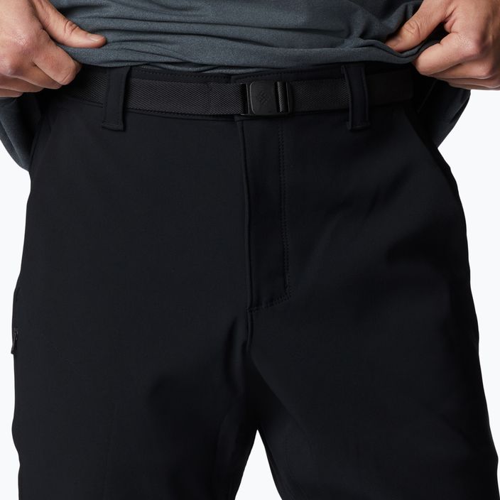 Spodnie softshell męskie Columbia Passo Alto III Heat black 4