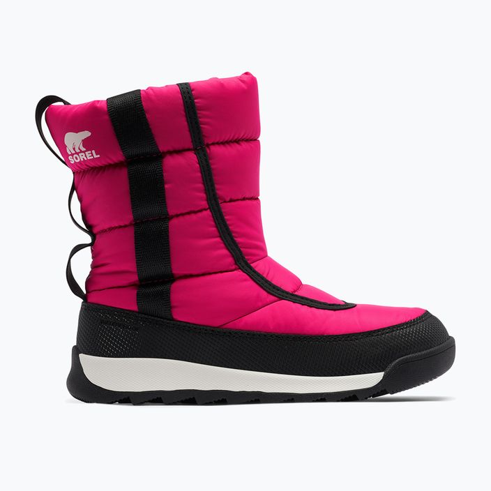 Śniegowce juniorskie Sorel Outh Whitney II Puffy Mid cactus pink/black 7
